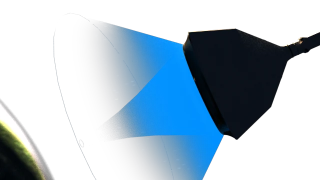 Sea Dragon second-stage separation wide view
