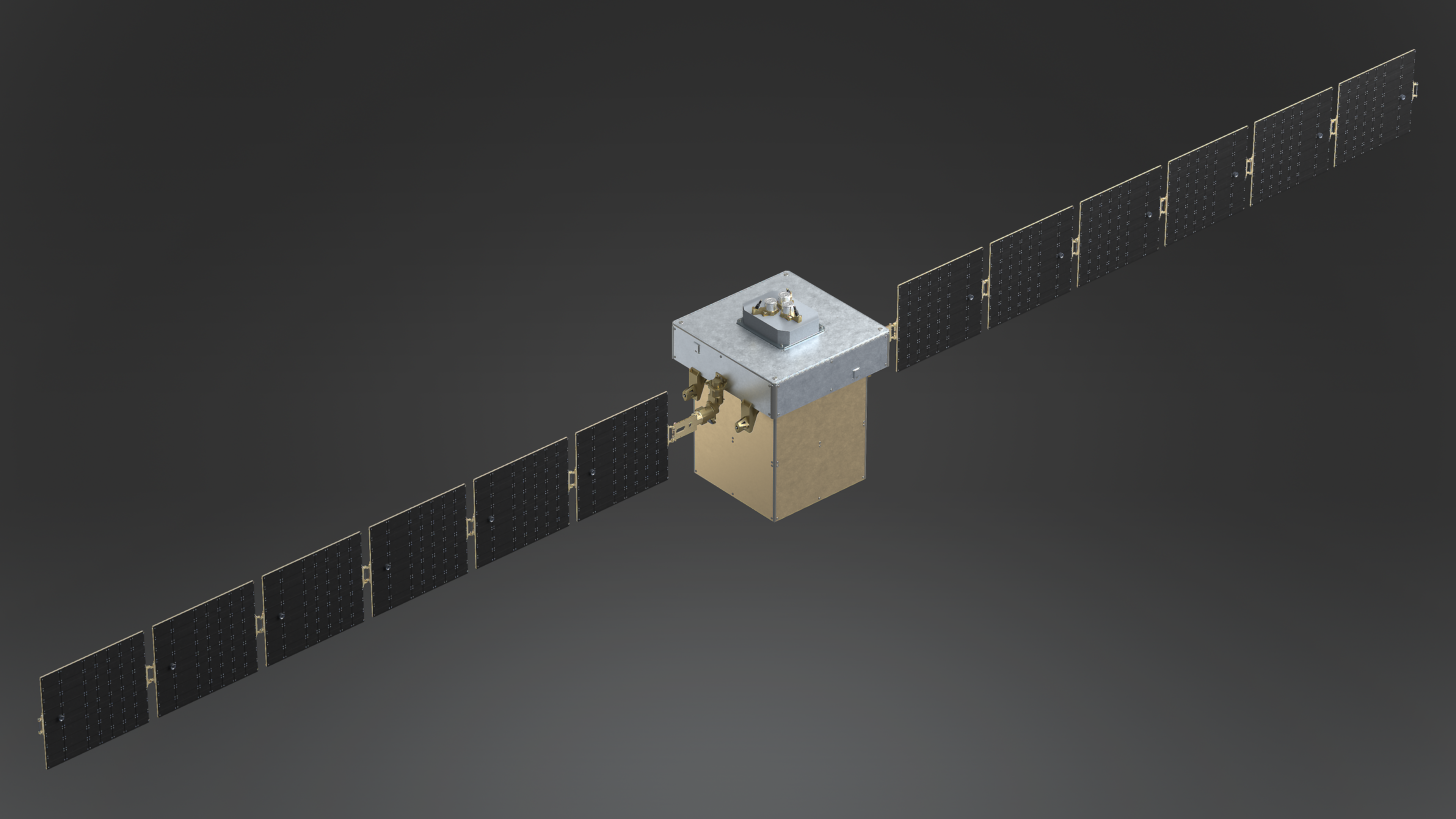 Rear isometric systems view of PIONEER